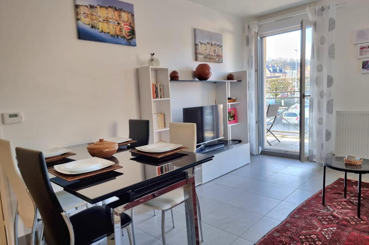 Chez Lou Et Dan 4P Apartment With Balcony Elevator And Secure Parking Онфльор Екстериор снимка