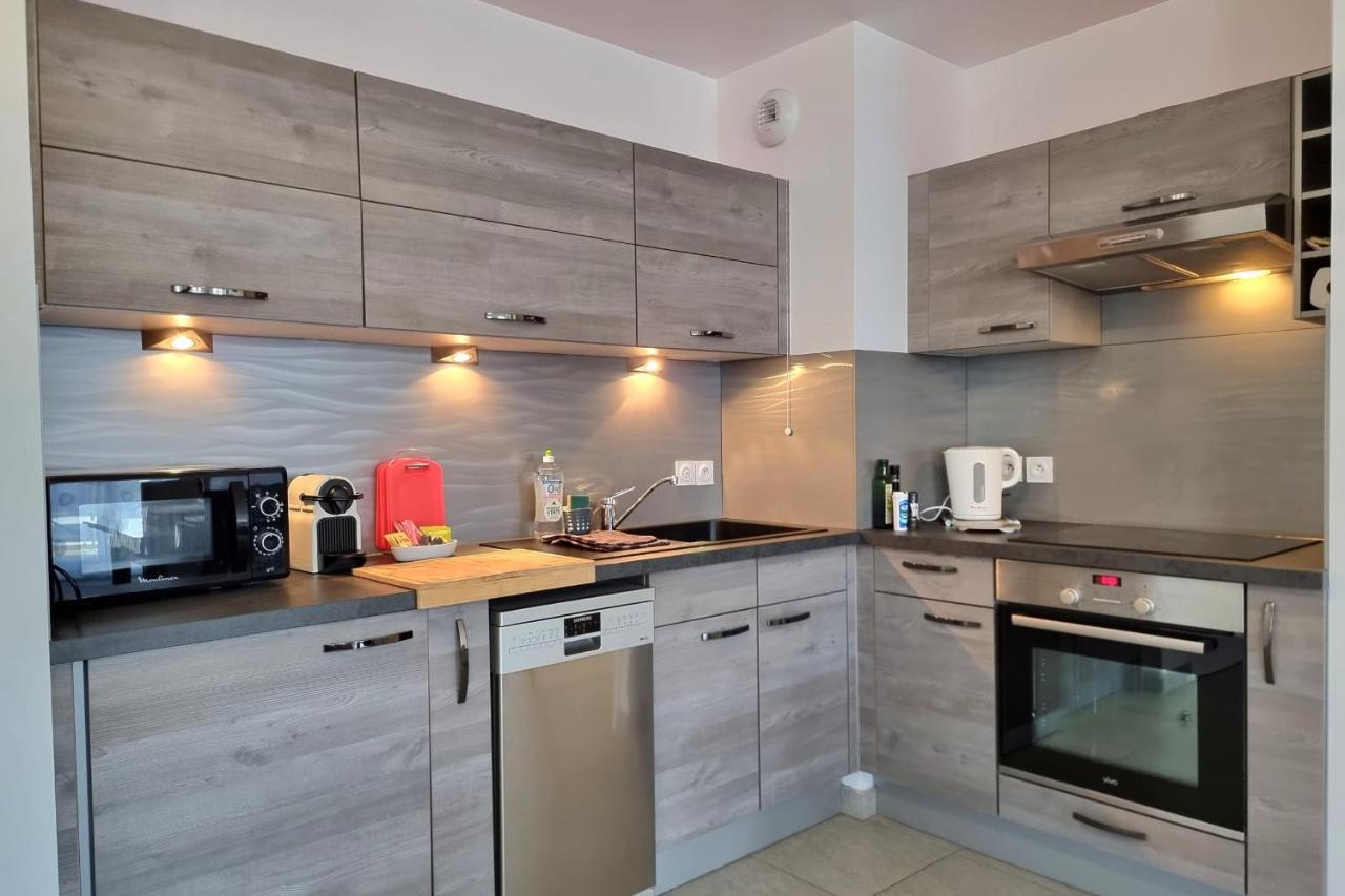 Chez Lou Et Dan 4P Apartment With Balcony Elevator And Secure Parking Онфльор Екстериор снимка